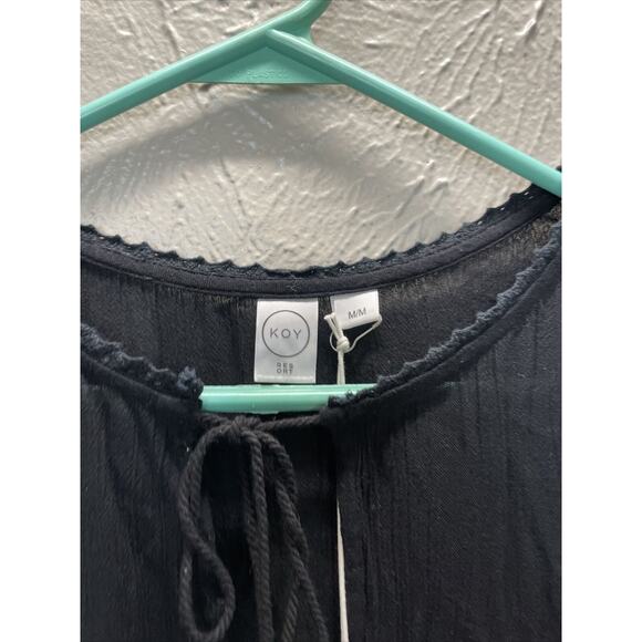 NWT Koy Resort Miami Handkerchief Dress Adjustable‎ Neckline Womens Size Medium - Picture 3 of 7